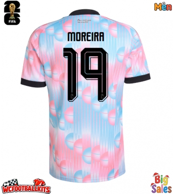 Belgium Diego Moreira #19 Replica Away Stadium Shirt World Cup 2026 Short Sleeve